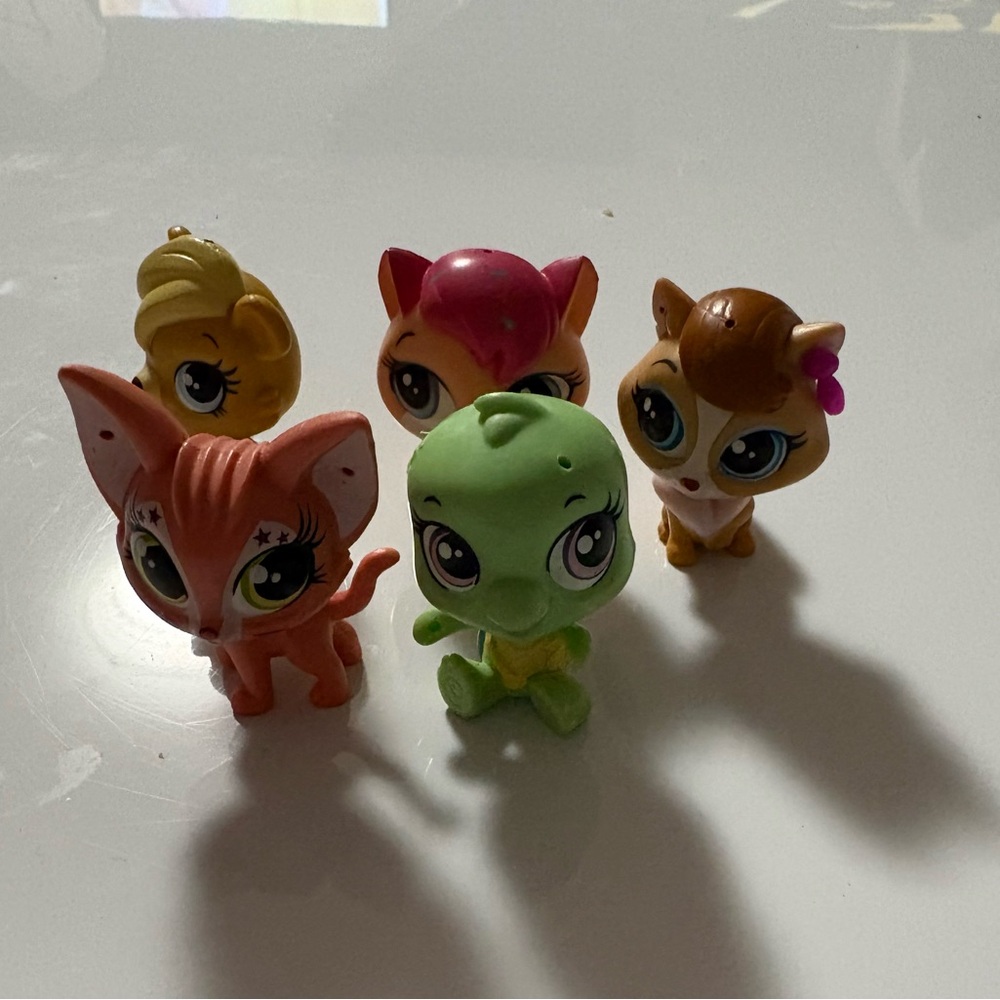 Littlest Pet Shop bobble heads - set of 5